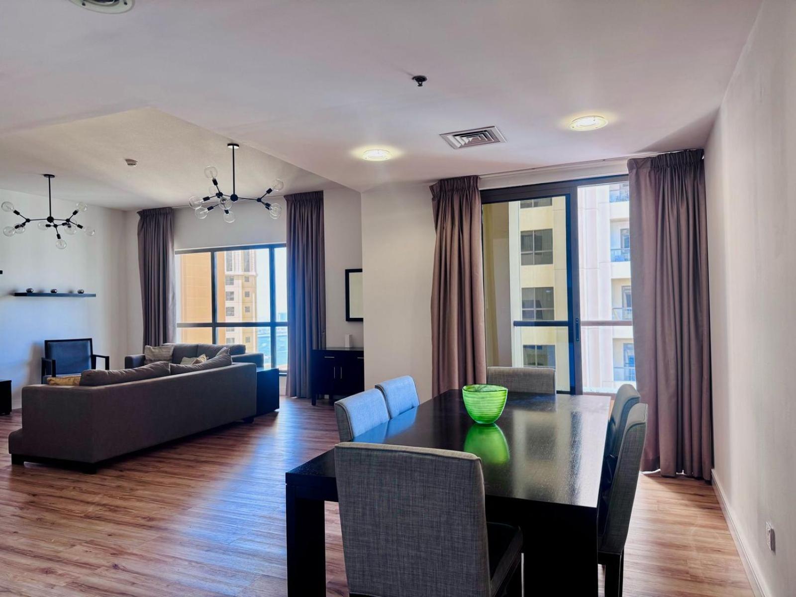 Stunning 3br On Jbr With Marina View On High Floor Maid's Room, Near Mall, Metro & Cinemas - By Sunkissed Homes * Dubai